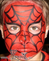 Lonnies_ansigtsmaling-Spiderman