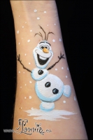 Lonnies_Ansigtsmaling_Frozen-Olaf