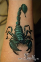 Lonnies_ansigtsmaling-skorpion
