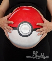 Lonnies_ansigtsmaling-mavemaling-Pokeball1