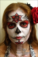 Lonnies-Ansigtsmaling_Sugarskull-red-01