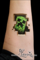 Lonnies_Ansigtsmaling_Minecraft-creeper